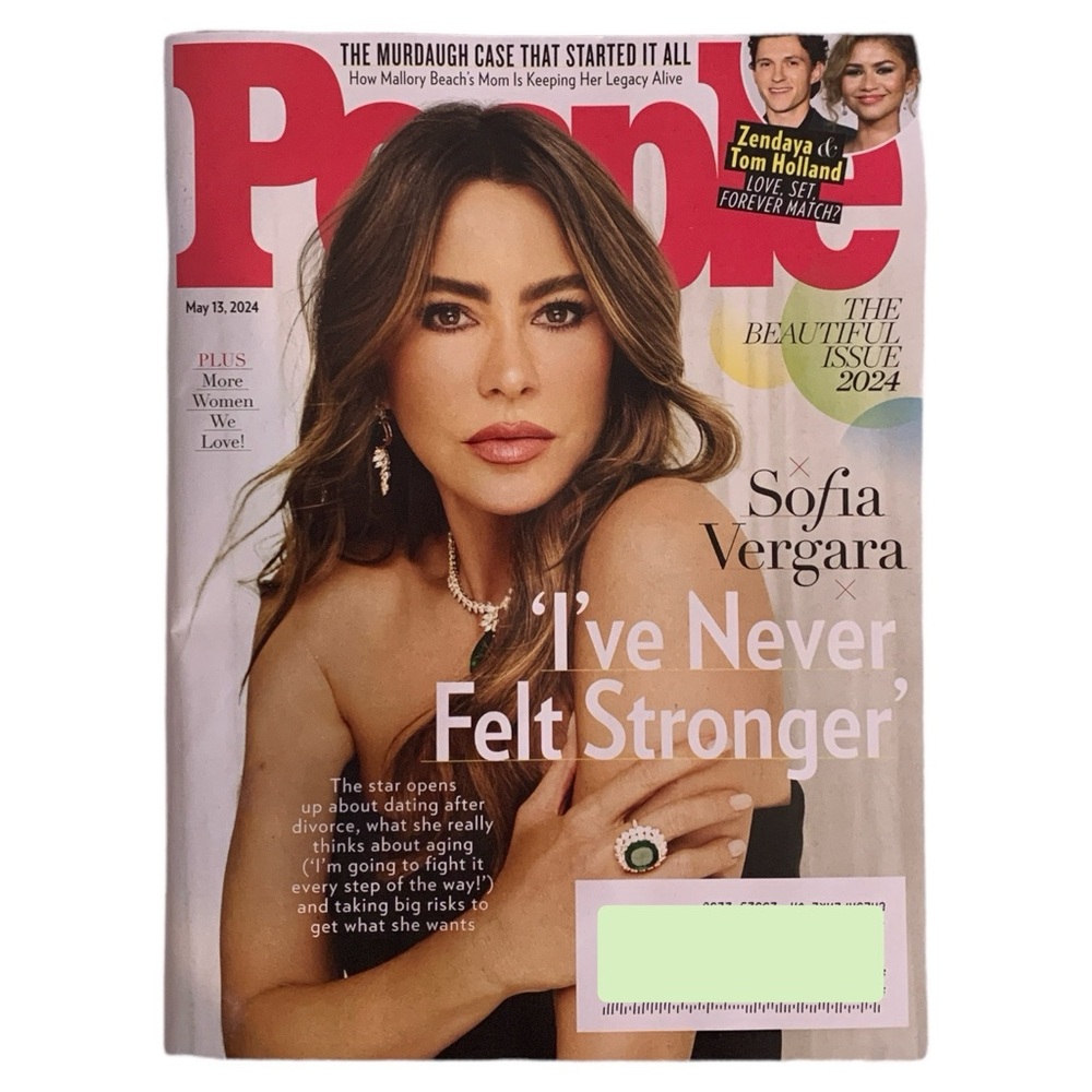 People Magazine May 13 2024 Sophia Vergara Stronger Zendaya Tom Holland Murdaugh